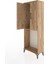 Arges Dolap Tek Raflı 2 Kapaklı Tek Askılı 60X30X163 Çam-Çam 4