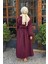 Elbise 2502-5009 Bordo 4