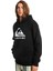 Big Logo Hood Erkek Siyah Sweatshirt 5