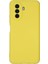 Huawei Nova Y70 Kılıf Içi Kadife Kaplı Nano Silikon Kapak - Sarı 1