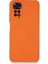 Redmi Note 11 Kılıf Içi Kadife Kaplı Nano Silikon Kapak - Turuncu 1