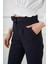 Kemerli Double Paça Kumaş Pantolon M1533 Lacivert 6