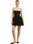 Chiffon Tiered Babydoll Mini Dress Ruched Bust Cami Dress Kadın Elbise 1
