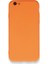 iPhone 6 Kılıf Içi Kadife Kaplı Nano Silikon Kapak - Turuncu 1