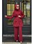 Jamıla Sarah Buket Pantolonlu Takım FW26-9202 Bordo 1