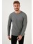 Pamuklu Bisklet Yaka Slim Fit Basic 3'lü Paket Sweat Erkek Sweat 5905073S3 2