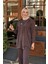 Pantolonlu 3 Lü Takım 26KZ1012 Kahve 3
