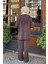 Pantolonlu 3 Lü Takım 26KZ1012 Kahve 4