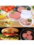 2 Adet Hamburger Köftesi Kalıbı Burger Kalıbı Hamburger Köfte Press Kalıbı Şekillendirici Kalıp 7