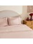 Nuvia Güpürlü Çift Kişilik Nevresim Takımı Pudra 5