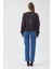 Kadın Oversize Bisiklet Yakalı Scuba Sweatshirt 6