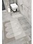 Su Emici Yumuşak Kaymaz Taban Sünger Dolgulu Yıkanabilir Dekoratif Banyo Paspası TAKIMI-1016 1