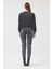 Kadın Oversize Bisiklet Yakalı Sweatshirt 6