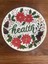 Çini, El Boyaması, Dekoratif Duvar Tabağı, Health - Sağlık Duvar Tabağı, Hediye, 25 cm 3