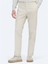 Bej Dokuma Regular Fit Smart Casual Pamuk Karışımlı Pantolon 3