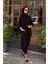 Almarwah Pantolonlu Takım 202885 Siyah 2