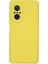Huawei Nova 9 Se Kılıf Içi Kadife Kaplı Nano Silikon Kapak - Sarı 1
