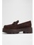 Oneameth Ayakkabı Düz Oxford & Loafer - Kahverengi 3