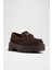 Oneameth Ayakkabı Düz Oxford & Loafer - Kahverengi 4