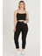 Yüksek Bel Skinny Pantolon M1213 Siyah 5