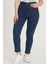 Yüksek Bel Skinny Pantolon M1213 Koyu Mavi 3