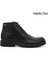 Erkek Siyah Floter Fermuarlı Hakiki Deri Klasik Bot 1