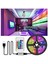 RGB LED Seti 3 Metre Kumandalı Televizyon Arkası Aydınlatma Renkli Ambiyans 2