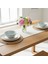 1 Adet Pamuk Polyester Karışımlı Yıkanabilir Kumaş Runner 37X136 cm 2