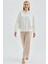 Kadın Oversize Yuvarlak Yakalı Scuba Sweatshirt 1