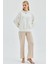 Kadın Oversize Yuvarlak Yakalı Scuba Sweatshirt 3