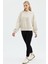 Kadın Oversize Bisiklet Yakalı Scuba Sweatshirt 4