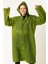 Unisex Su Geçirmez Kapüşonlu Haki Yağmurluk | Boy 120 cm – En 70 cm 1