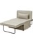 Cube Katlanır Yataklı Puf - Vizon 96X189X42.5 / 96X168X92.5 cm 3