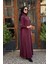 Mıss Dalida Elbise T26K-4006 Bordo 2