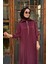 Mıss Dalida Elbise T26K-4006 Bordo 3