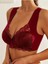 Kadın Bonny Push Up Sütyen Önden Agraflı Pedli Bralet Çiçek Desenli Dikişsiz Dantel Detaylı Sütyen 2