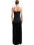 Structured Bodice Gown Pleated Maxi Length Formal Dress Kadın Elbise 3