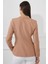 Düğmeli Diana Blazer Ceket M4488 Vizon 4
