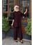 Pantolonlu Takım W-6938 Kahve 1