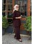 Pantolonlu Takım W-6938 Kahve 2