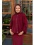 Elbise W-6952 Bordo 3