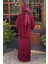 Elbise W-6952 Bordo 4