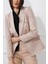 Düğmeli Diana Blazer Ceket M4488 Bej 4