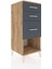 Hyperion Komodin 3 Çekmeceli 44X44X106 Çam-Antrasit 2