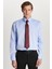 Slim Fit Mavi Non-Iron %100 Pamuk Doğa Dostu Ekoteks Belgeli Ütü Gerektirmez Gömlek 1