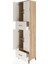 Hyperion Dolap 4 Raflı 2 Çekmeceli 4 Kapaklı 60X44X243 Çam-Aytaşı 4
