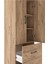 Hyperion Dolap 3 Raflı 2 Çekmeceli 2 Kapaklı 60X44X182 Çam-Çam 5