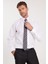 Regular Fit Beyaz Non-Iron %100 Pamuk Doğa Dostu Ekoteks Belgeli Ütü Gerektirmez Gömlek 4