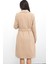 Kemerli Kaşe Kaban M3382 Camel 5
