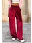 Bordo Bol Paça Kadife Pantolon MG2283 4